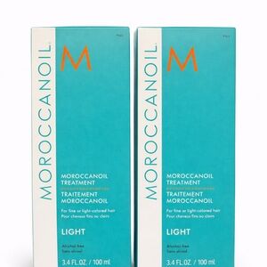 Moroccanoil Light Treatment - Aqua and Orange Packaging